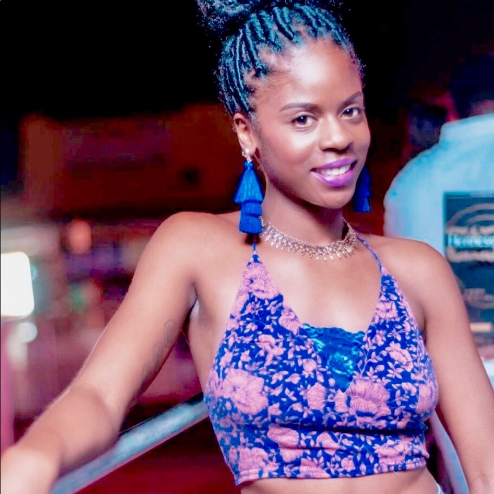 Free ppl bralet crop top